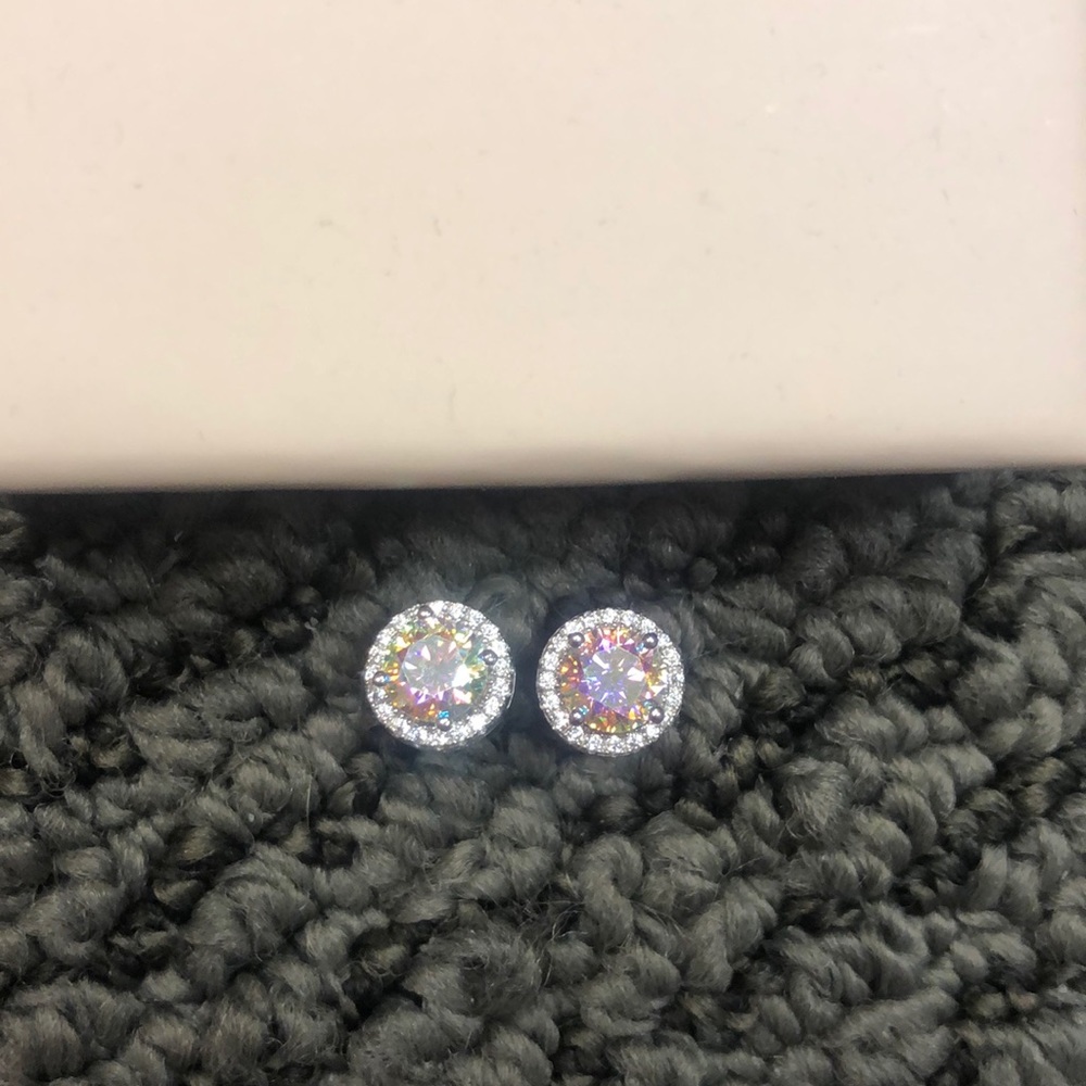 Sterling silver earrings - Picture 2 of 2